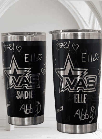 Custom Star Wars name tumblers with personalized engraved names, perfect for fans and gifting.